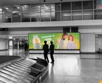 Airport Advertising campaign photograph