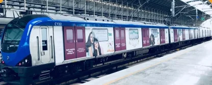 Metro Advertising campaign photograph